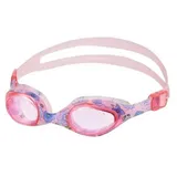 NILS AQUA Schwimmbrille Sportbrille Schwimmbrille, (Spar-Set, 1-St., Kinder und Erwachsene), UV-Schutz bunt NQG170FAF Rosa Blumen