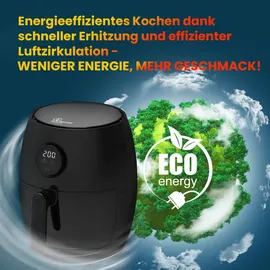 Extralink Heißluftfritteuse SJ-200 2L schwarz
