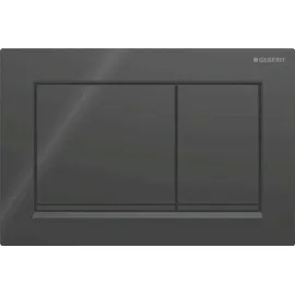 Geberit Omega30 Betätigungsplatte schwarz/schwarz matt 115.080.DW.1