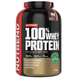 NUTREND Whey Protein Schokolade, Haselnuss Pulver 2250 g