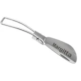 Lantelme Personalisierter Edelstahl Schuhlöffel mit Wunschgravur | 13cm klein und Klappbar für Reise Mini Schuhanzieher mit Gravur | Geschenkidee Geburtstag | Unisex Metall Schuhanziehhilfe graviert - 36 37 38 39 40 41 42 43 44