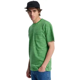 QUIKSILVER Sporttop QUIKSILVER "Lopaz Striped Pocket", Herren, Gr. XS, leprechaun lopaz stripes, Obermaterial: 70% Walkfrottier, 30% Microfaser., Tops Sporttop