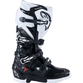 Alpinestars Tech 7 Enduro Schwarz/Weiß 45