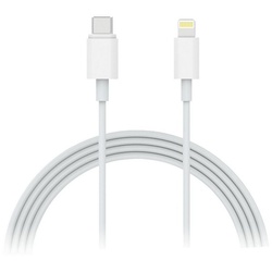 XLAYER Premium Lightningkabel, Lightning Stecker / USB-C-Stecker, USB-C to Lightning (100 cm) weiß