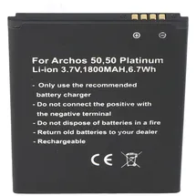 AccuCell Akku nur passend für den Archos 50, 50 Platinum Akku AC50PL