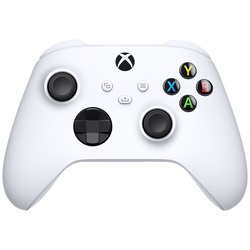 Microsoft Xbox Wireless Controller – Robot White (Xbox One S, Xbox Series S, Xbox One X, Xbox Series X, PC), Gaming Controller, Weiss