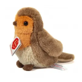 Teddy-Hermann Teddy Hermann Rotkehlchen 15 cm Braun/Beige