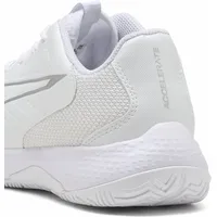 Puma Accelerate 4 Handballschuhe Jugendliche PUMA WEISS|silber|silber 38,5