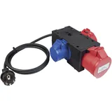 Benning Messadapter 3-fach CEE-Schuko