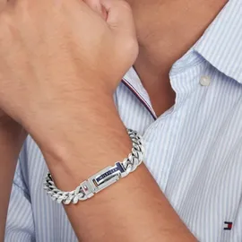 Tommy Hilfiger Herren Armband Edelstahl Silber 2790433 Größe 99
