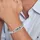 Tommy Hilfiger Herren Armband Edelstahl Silber 2790433 Größe 99