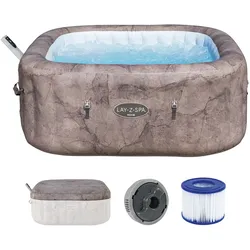 LAY-Z-SPA® Energiespar Whirlpool Rome AirJetTM mit App-Steuerung, für 6 Personen,...