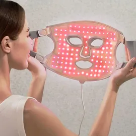Nanoleaf LED Lichttherapie Gesichtsmaske NLEDK00-1TFM weiss