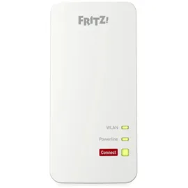 AVM Fritz!Powerline 1240 AX WLAN Set Edition International Extender Kit für Stromnetz bis zu 1.200 Mbit/s, Integriertes WLAN bis 600 Mbit/s, Mesh, Access Point, Schnittstelle auf Italienisch