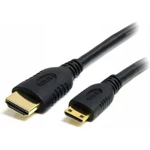 Startech High-Speed-HDMI-Kabel mit Ethernet - HDMI to HDMI Mini, 0,5m