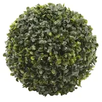 MARELIDA Künstliche Buchsbaumkugel Kunstpflanze Buxus D: 26cm in grün | Gr.: onesize