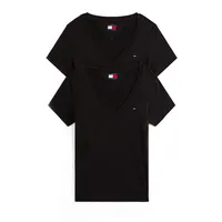 Tommy Hilfiger TJW 2PACK V-NECK TEE Schwarz M