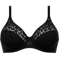 Chantelle Bügel-BH Easy Feel Norah Bügel-BHs, Unterwired, Spitze, für Damen, 011 Schwarz 75G