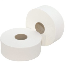 Jumbo Toilettenpapier, 2-lagig, weiß 1 Paket = 6 Jumbo-Rollen
