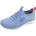 Summits Damen Weite E Light Blue Knit/Multi Trim 38