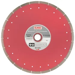 ELMAG Diamantscheibe PREMIUM LINE - SCHAMOTTE (Bohrung: 30,0 mm) - 61615