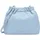 Liebeskind Berlin Hobo Bag S Baumwolle/Leder Blue Denim
