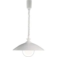 Böhmer Leuchten Böhmer Zugpendelleuchte 1-flg. 40 cm weiß Metall