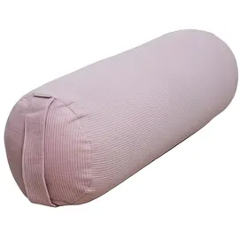 F FITYLE Yoga Bolster Meditationskissen mit abnehmbarem, waschbarem Bezug, mit Tragegriffkissen, ROSA