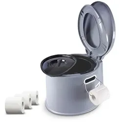Enva Campingtoilette + 4 Rollen Toilettenpapier