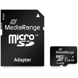 MediaRange microSDXC MR945 128GB Class 10 UHS-I U1 + SD-Adapter