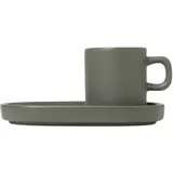 BLOMUS Pilar Espressotasse 0,05 l Grau 2 St.