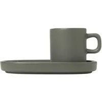 BLOMUS Pilar Espressotasse 0,05 l Grau 2 St.
