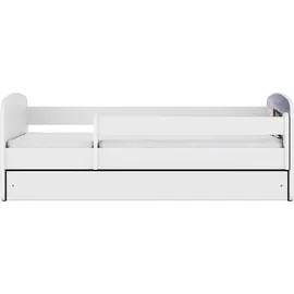 raumhirsch furniture Kinderbett mit Pferd 80 x 180 cm Holzwerkstoff weiß