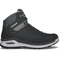 LOWA Damen Multifunktionsstiefel Damen, Anthrazit / Eisblau, 38
