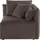 otto home Sofa-Eckelement OTTO HOME "Nöre", braun, B:90cm H:86cm T:90cm, 92% Polyester, 8% Polyamid, Polsterelemente, Modul - zum Zusammenstellen; in vielen Bezugsqualitäten und Farben