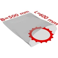 Trans PAK TransPak PE-Flachbeutel,VE500, 500x600mm, 50my, transparent