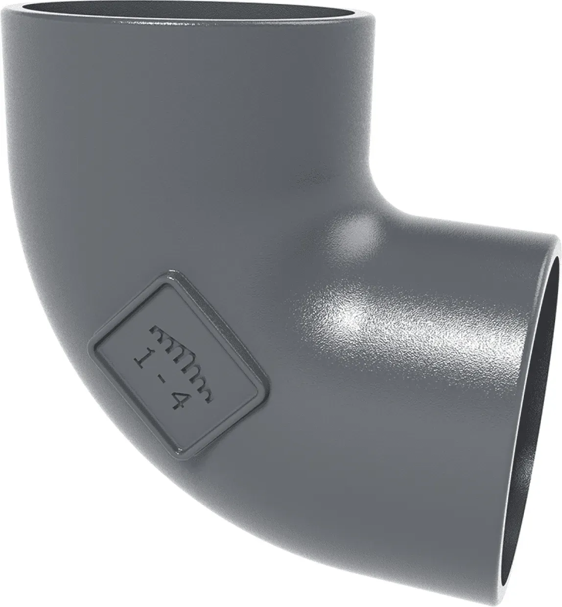 KML-Bogen DN 100, 88 Grad
