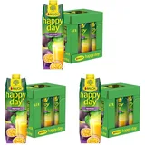 Rauch Happy Day Maracuja | mit viel Vitamin C | exotischer Zauber und intensiver Geschmack | 6x 1l Tetra Prisma (Packung mit 3)