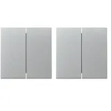 Gira Wippe 2-fach Alu 329526