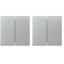 Gira Wippe 2-fach Alu 329526