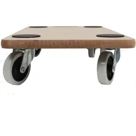 Trutzholm 4er Set Transportroller Soft Wheel Indoor MDF Platte 200 kg
