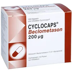 CYCLOCAPS Beclometason 200 μg Inh.Kaps.+Cyclohaler 100 St