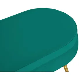 SalesFever Clam oval grün/gold