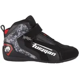 Furygan V4 Vented Motorradschuhe, - Schwarz/Grau/Weiß/Rot / 46