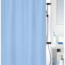 Spirella Duschvorhang Primo 180 x 180 cm blau
