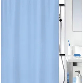 Spirella Duschvorhang Primo 180 x 180 cm blau