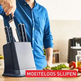 Tefal EverSharp Pro Messerblock 6-tlg. Blau
