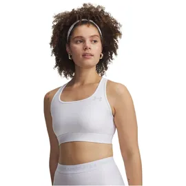 Under Armour Sport-BH Weiß/Halo Grau S