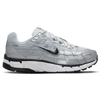 Nike P-6000 Damen White/Metallic Silver/Pure Platinum/Black 40,5