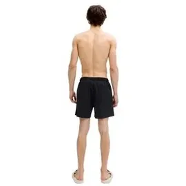 Jack & Jones PlusSize Badeshorts JPSTMAUI WAVE LOGO Schwarz 3XL